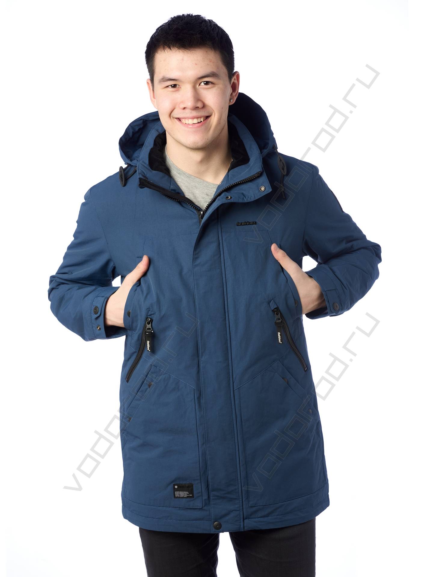 Куртка мужская цвет синий 55
