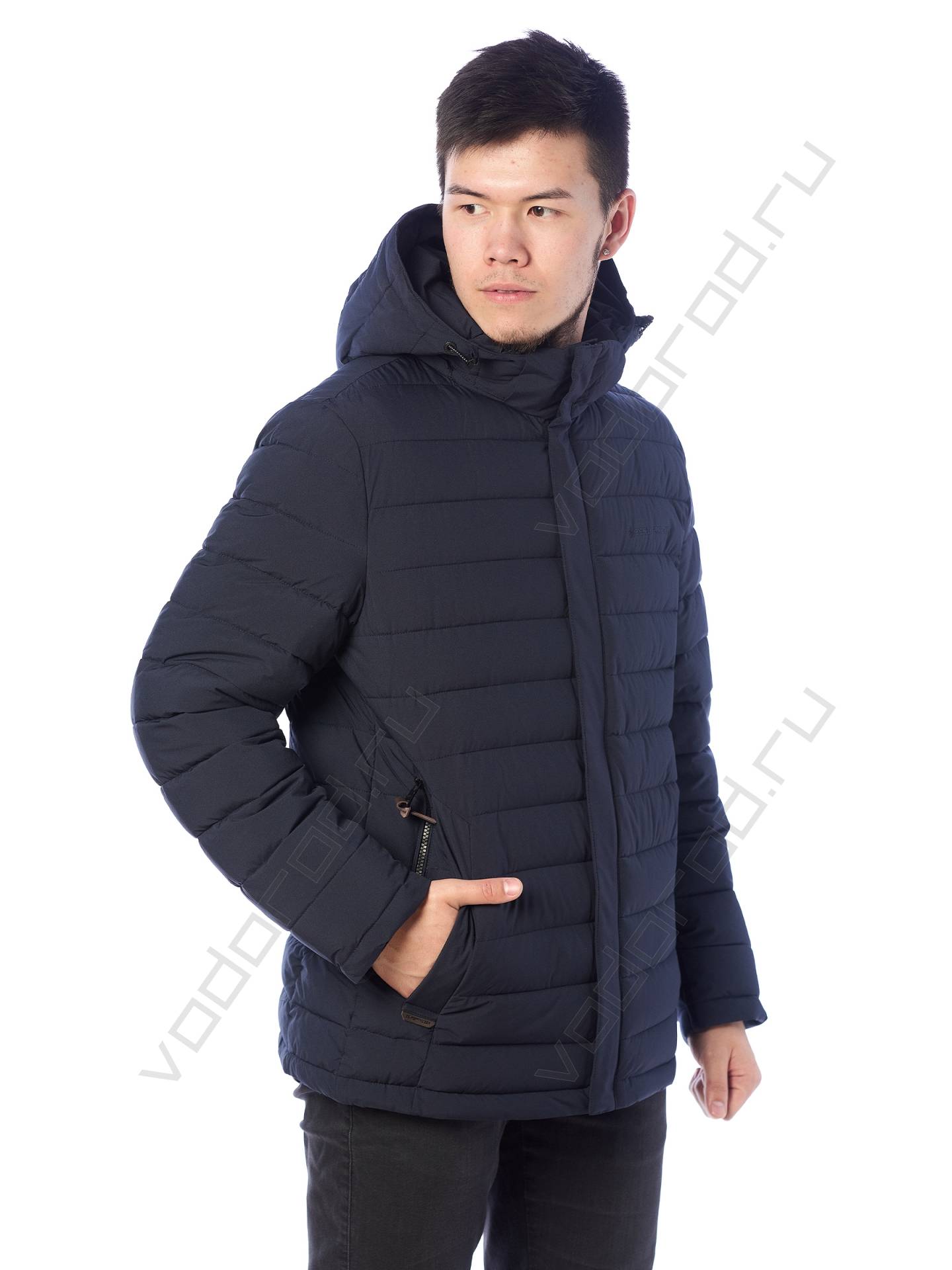Куртка еврозима мужская цвет темн. синий 2