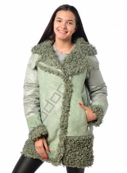 Зимняя куртка женская Зеленый 850