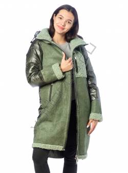 Зимняя куртка женская Зеленый 791