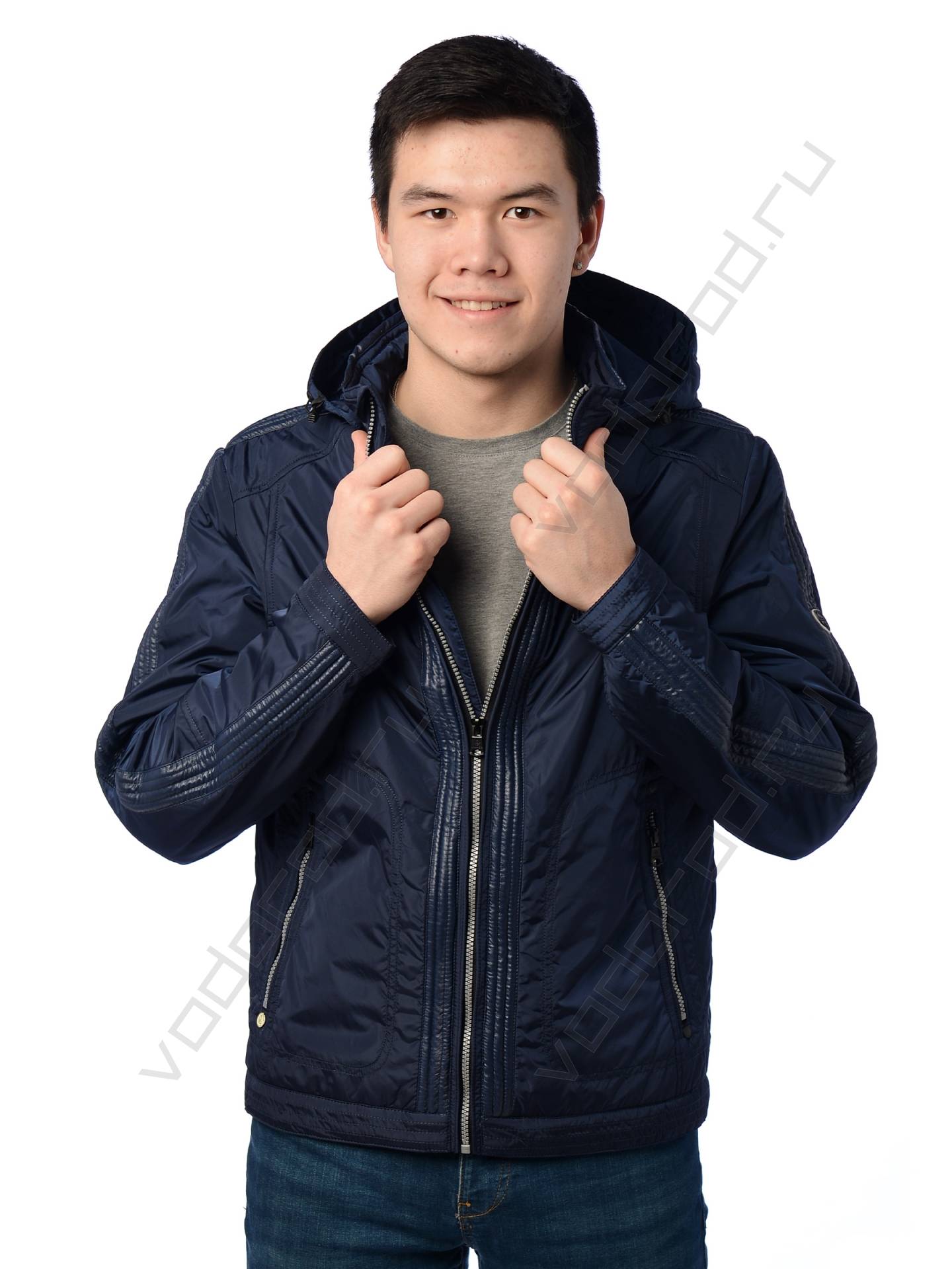 Куртка мужская цвет синий 29