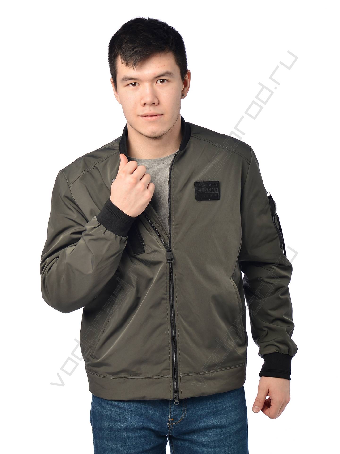 Куртка мужская цвет хаки 445