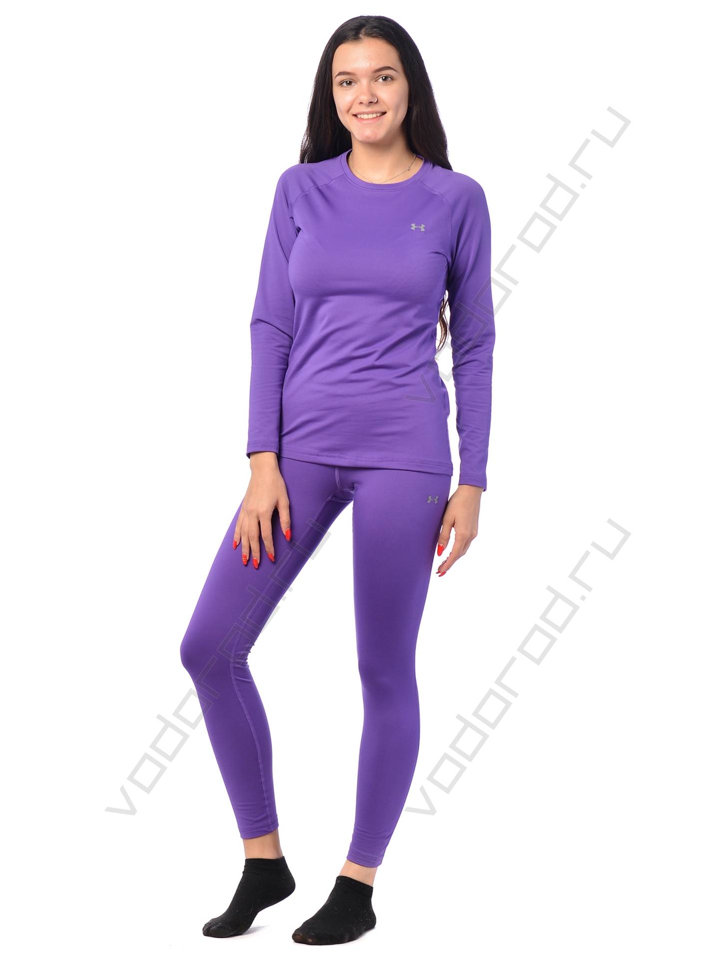 Термобелье женское цвет фиолетовый