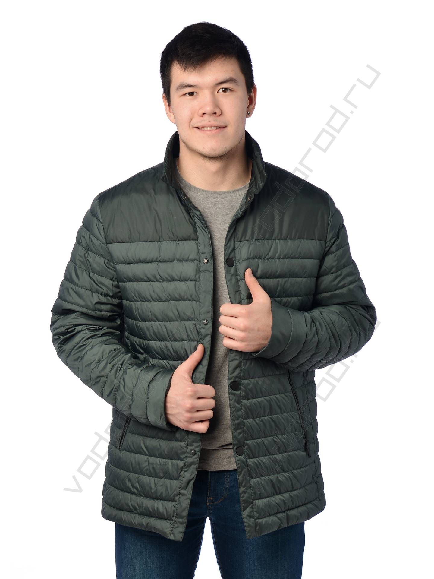 Куртка мужская цвет зеленый 401