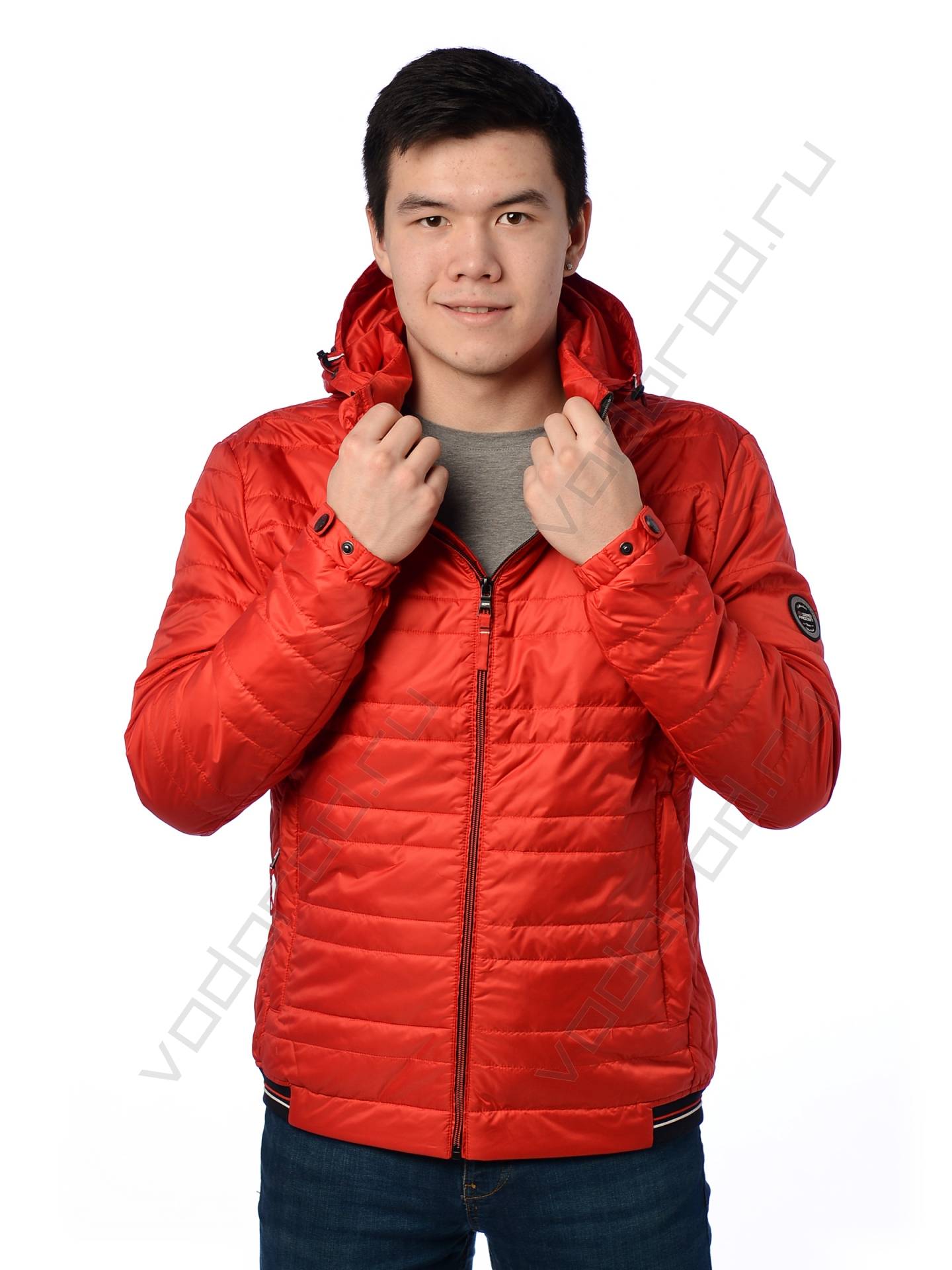 Куртка мужская цвет красный 6