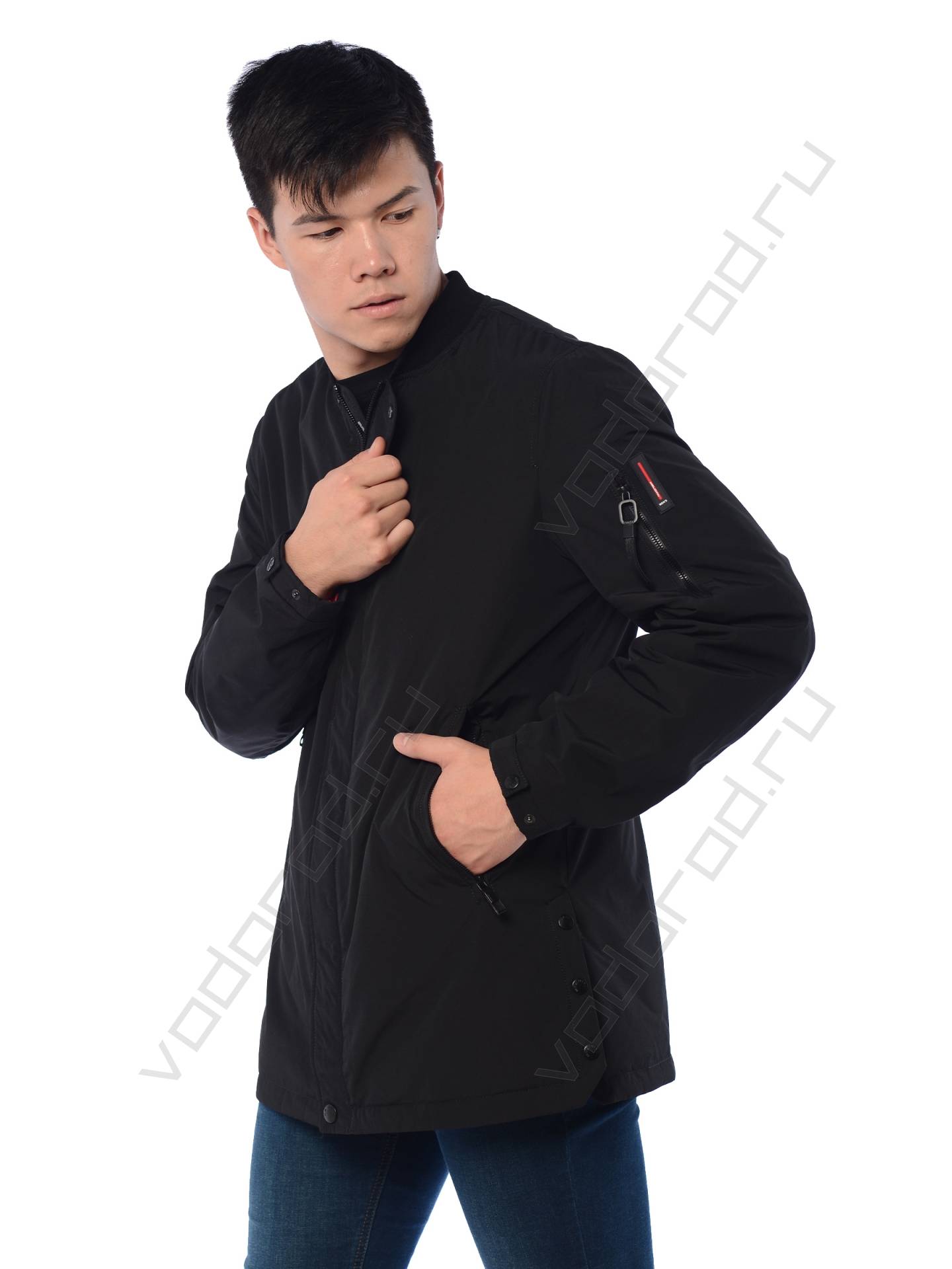 Куртка мужская цвет черный 205