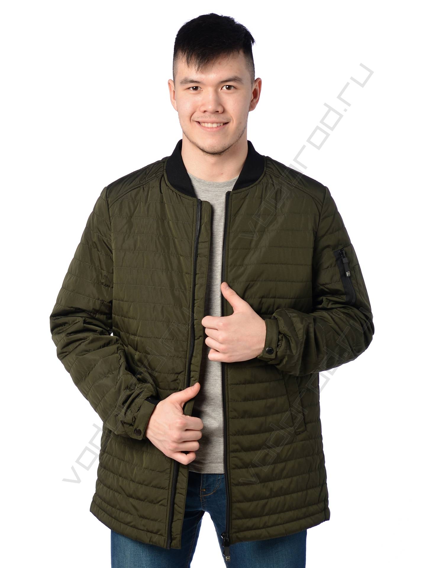 Куртка мужская цвет темн. зеленый 609