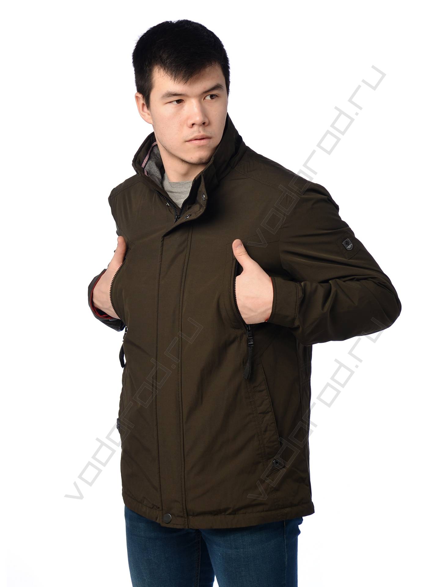 Куртка мужская цвет хаки 21