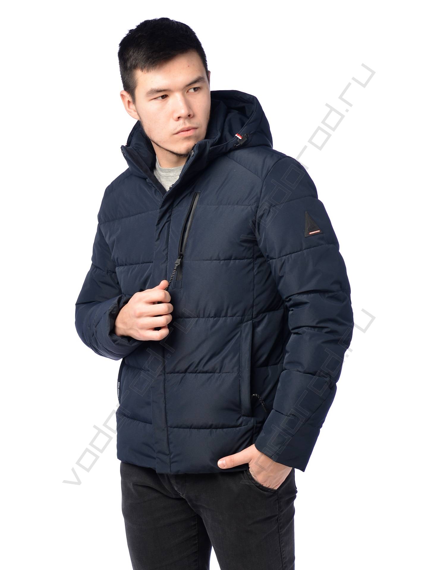 Зимняя куртка мужская цвет темн. синий 202