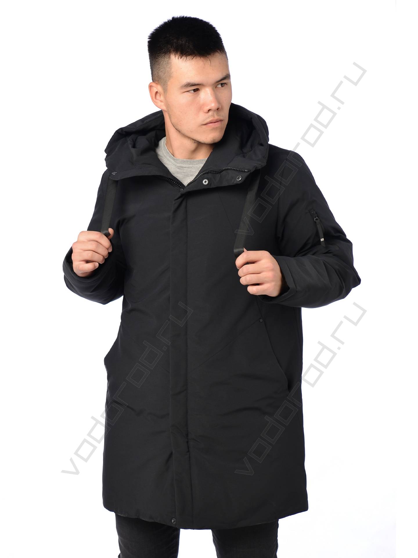 Зимняя куртка мужская цвет темн. синий 205