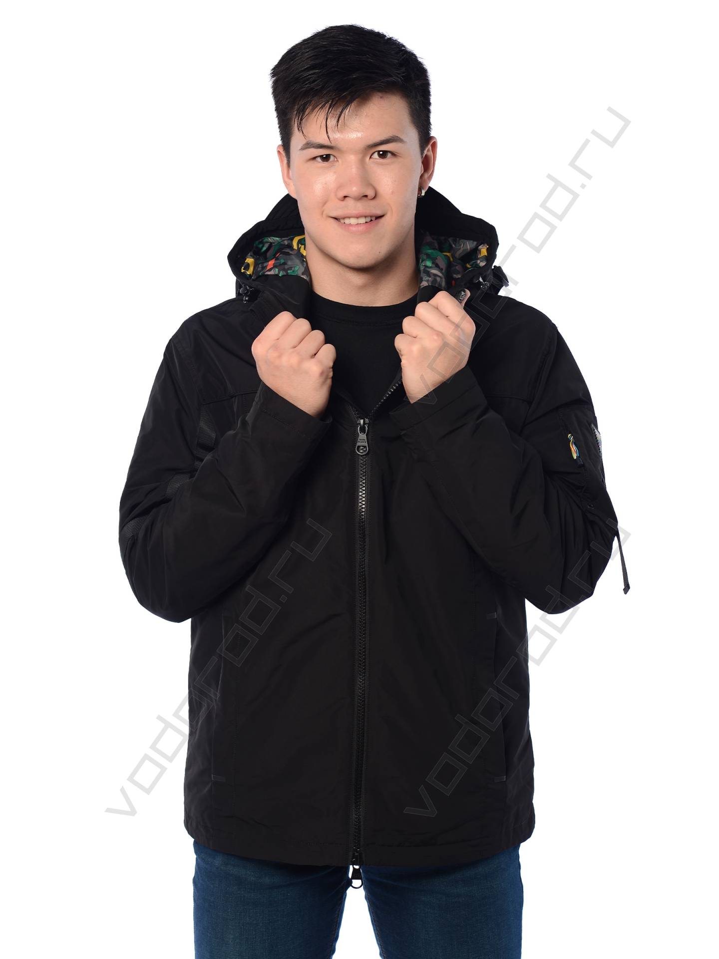 Куртка мужская цвет черный 19