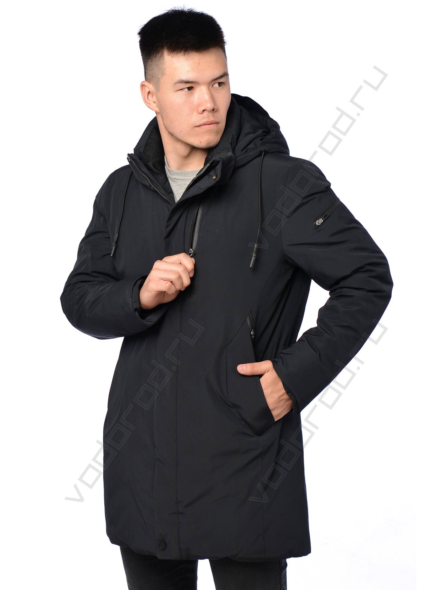 Зимняя куртка мужская цвет темн. синий 501