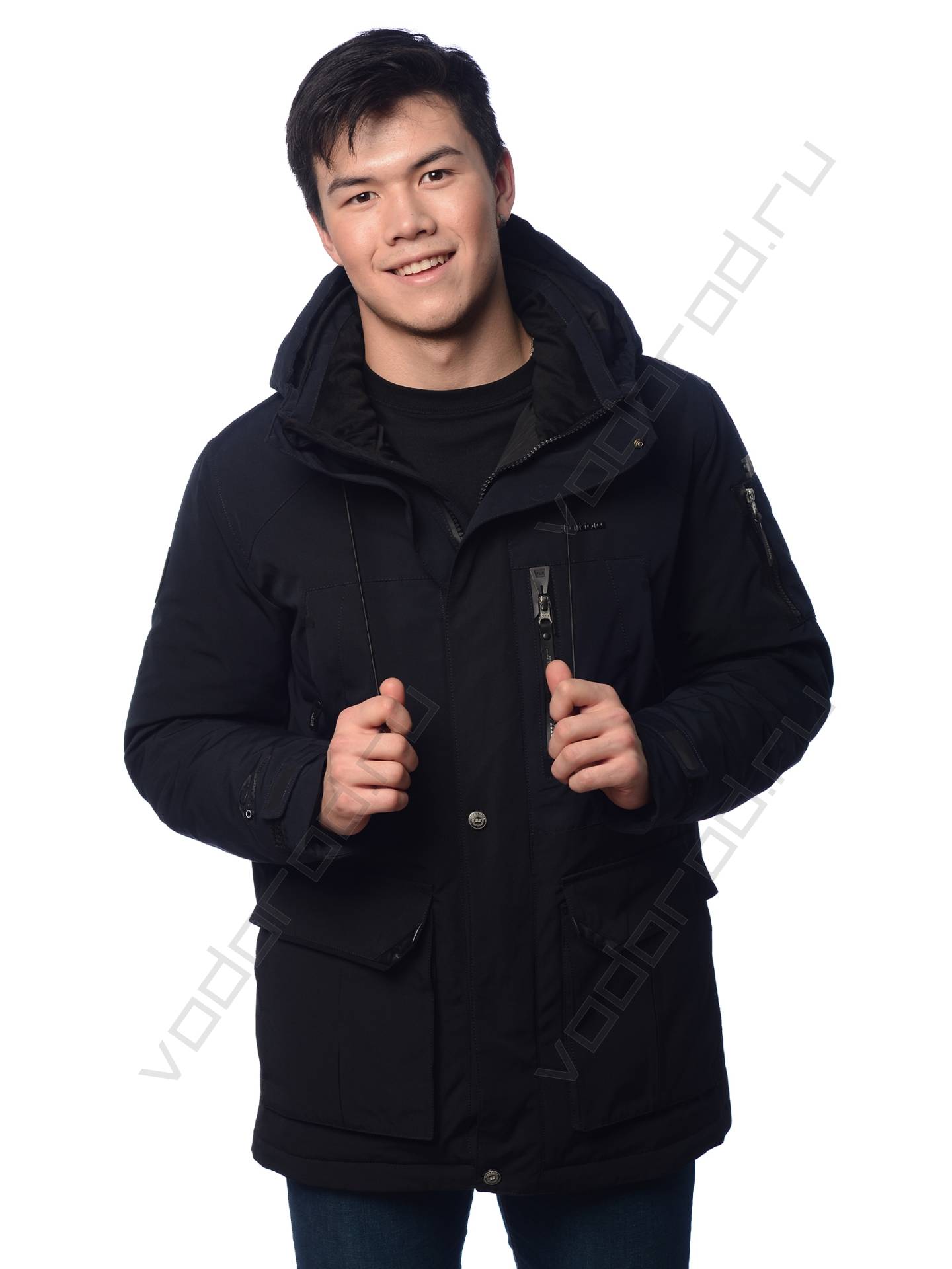 Зимняя куртка мужская цвет темн. синий 981