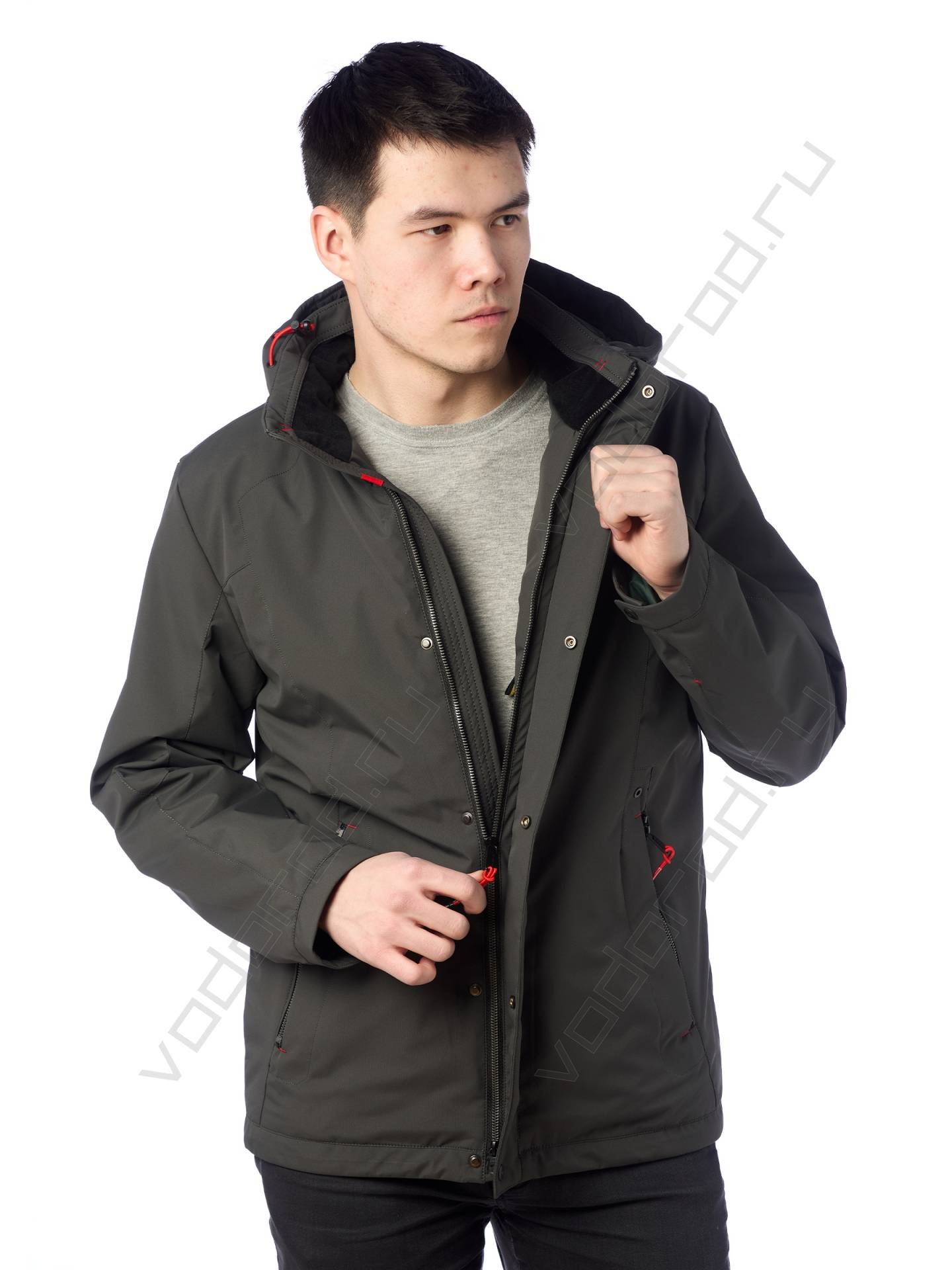 Куртка мужская цвет темн. серый 11