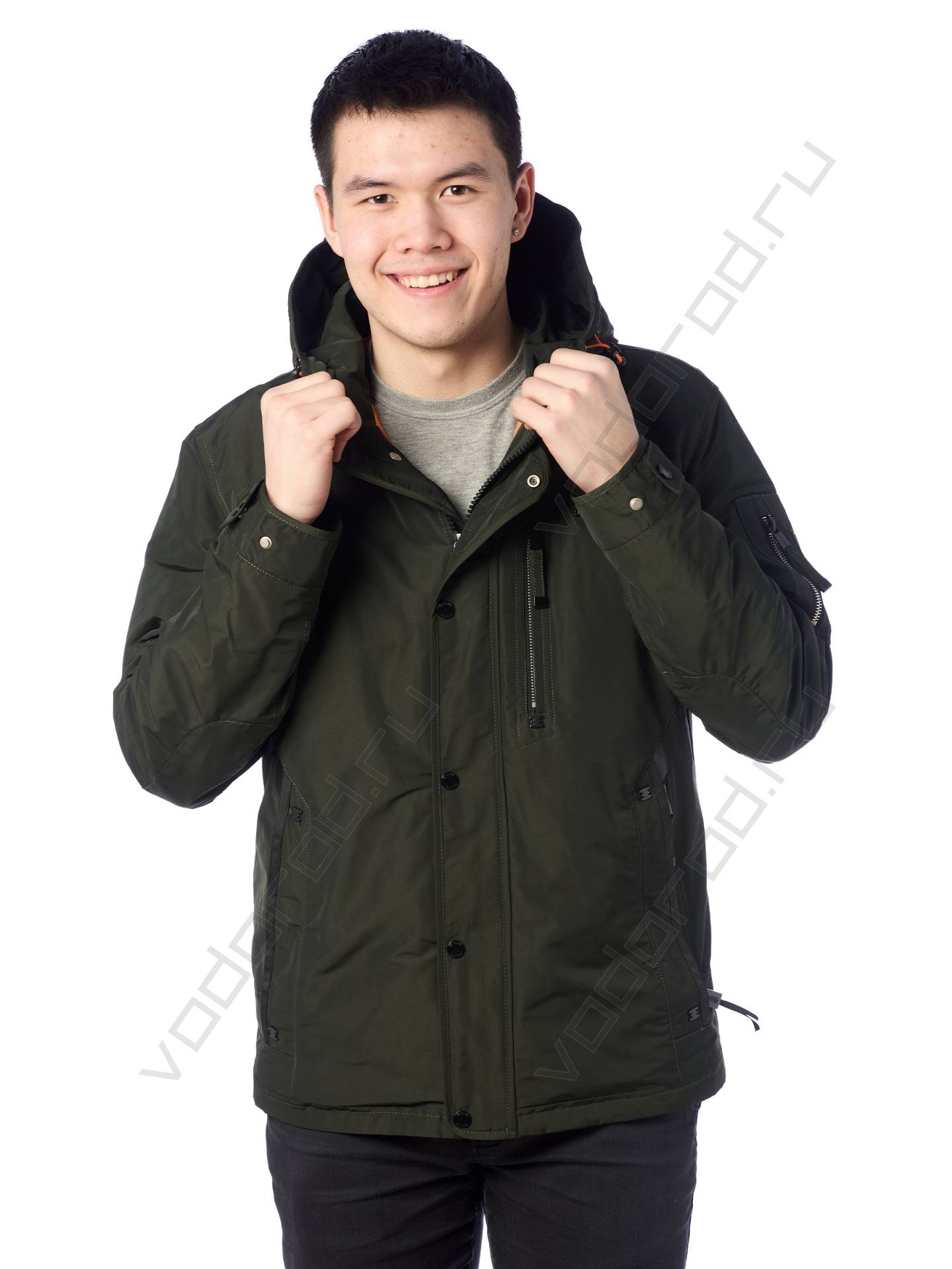 Куртка мужская цвет темн. зеленый 13