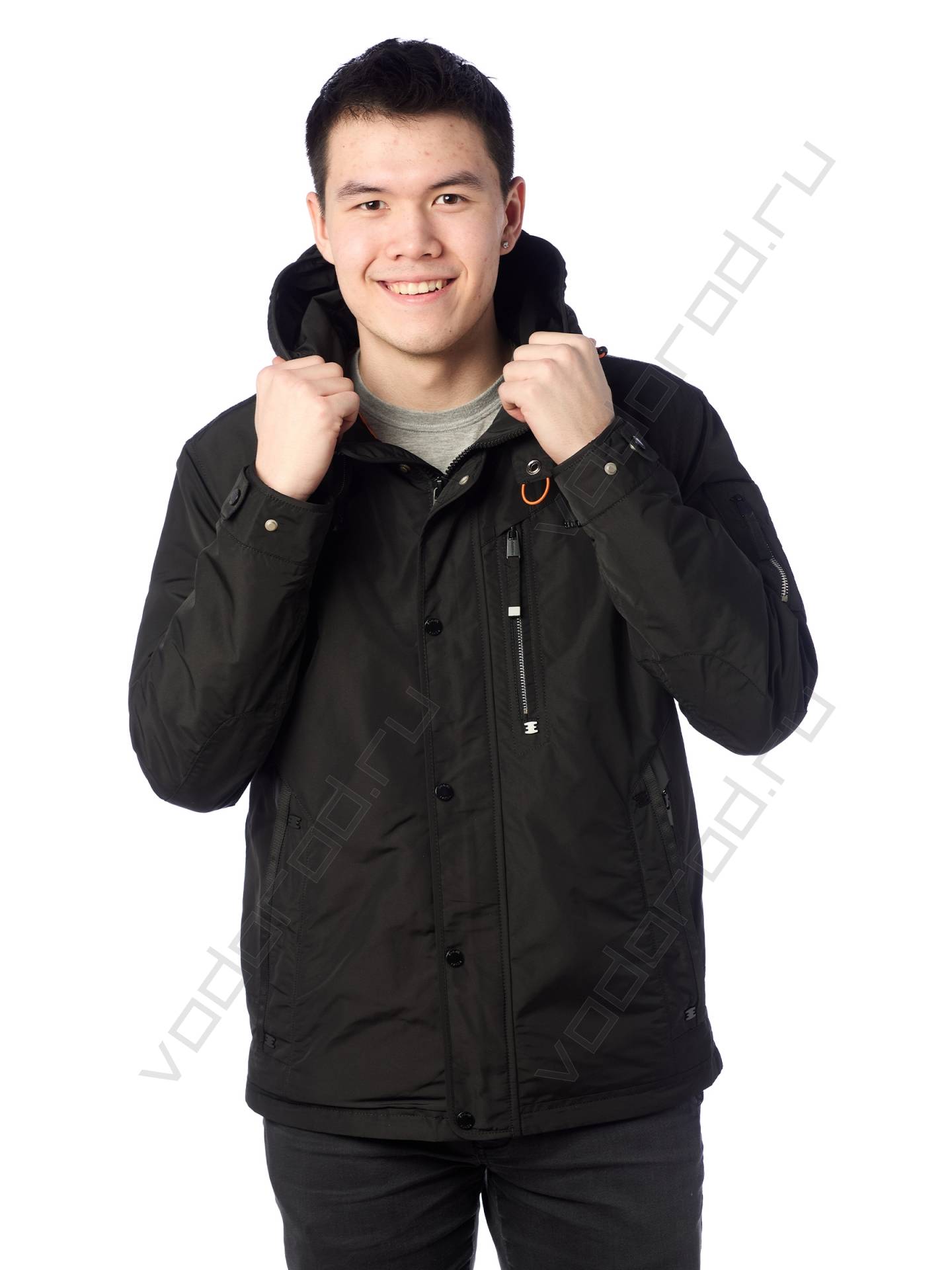 Куртка мужская цвет черный 19