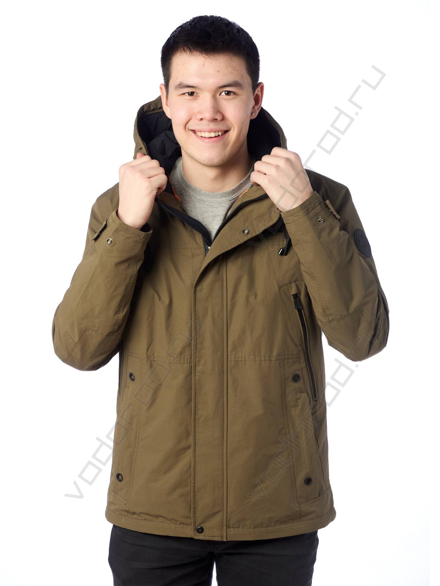 Куртка мужская цвет хаки 13