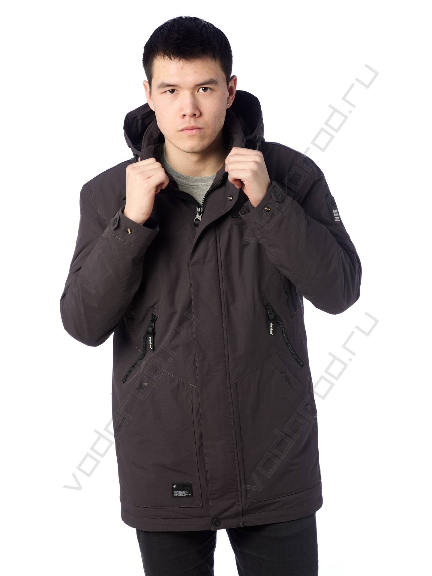 Куртка мужская цвет темн. серый 111