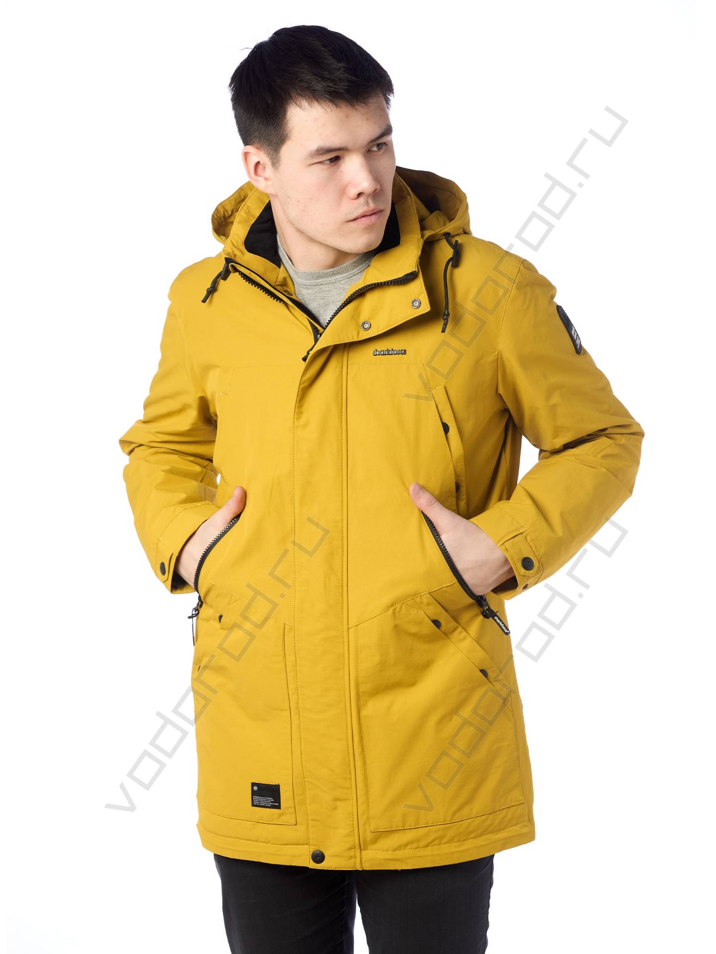 Куртка мужская цвет желтый 37