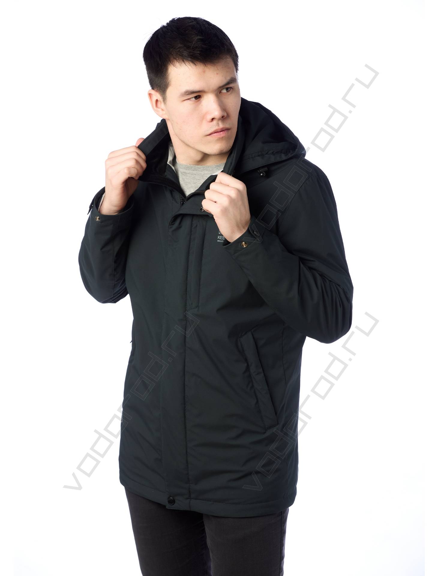 Куртка мужская цвет темн. зеленый 152