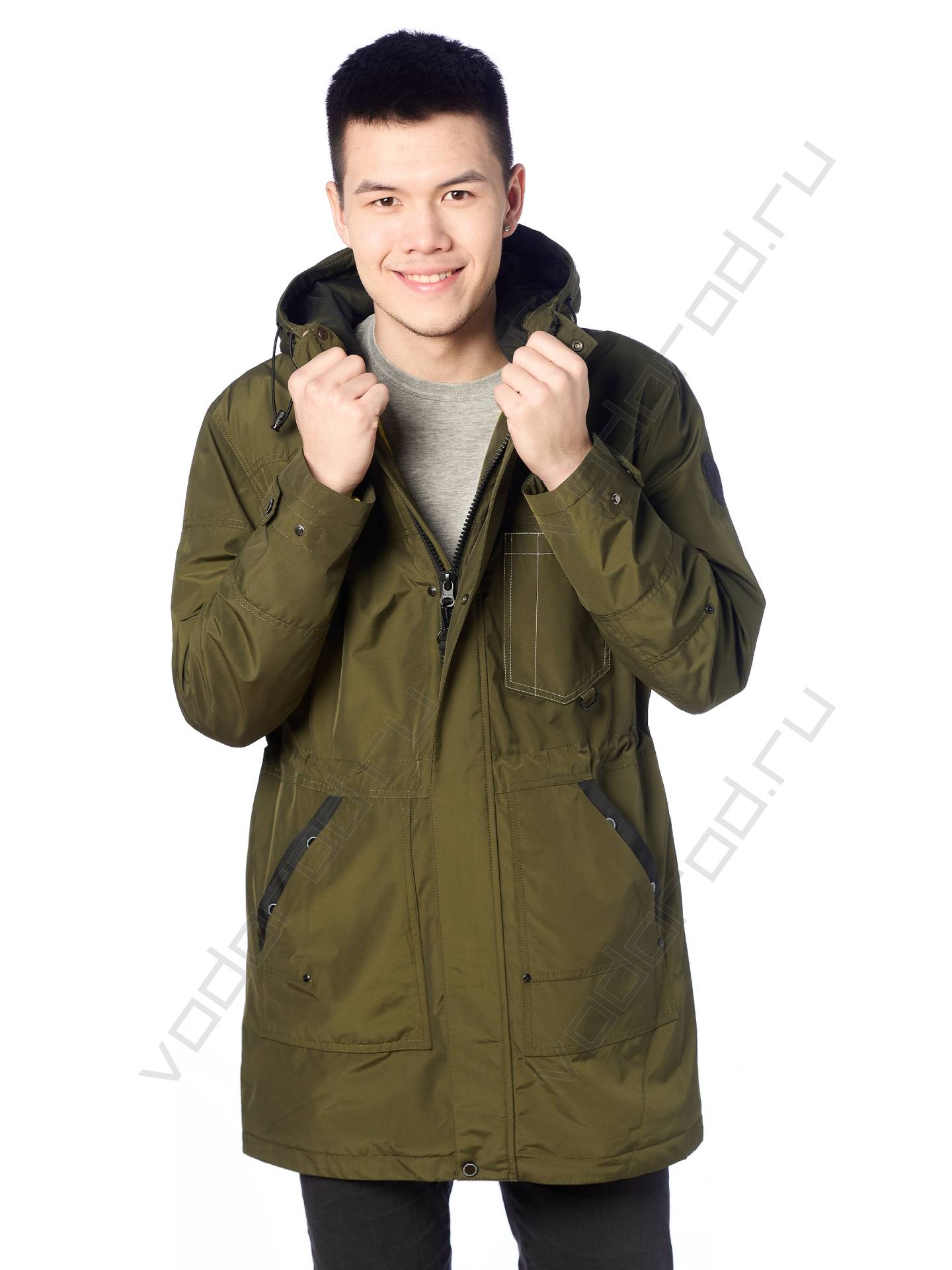 Куртка мужская цвет зеленый 36