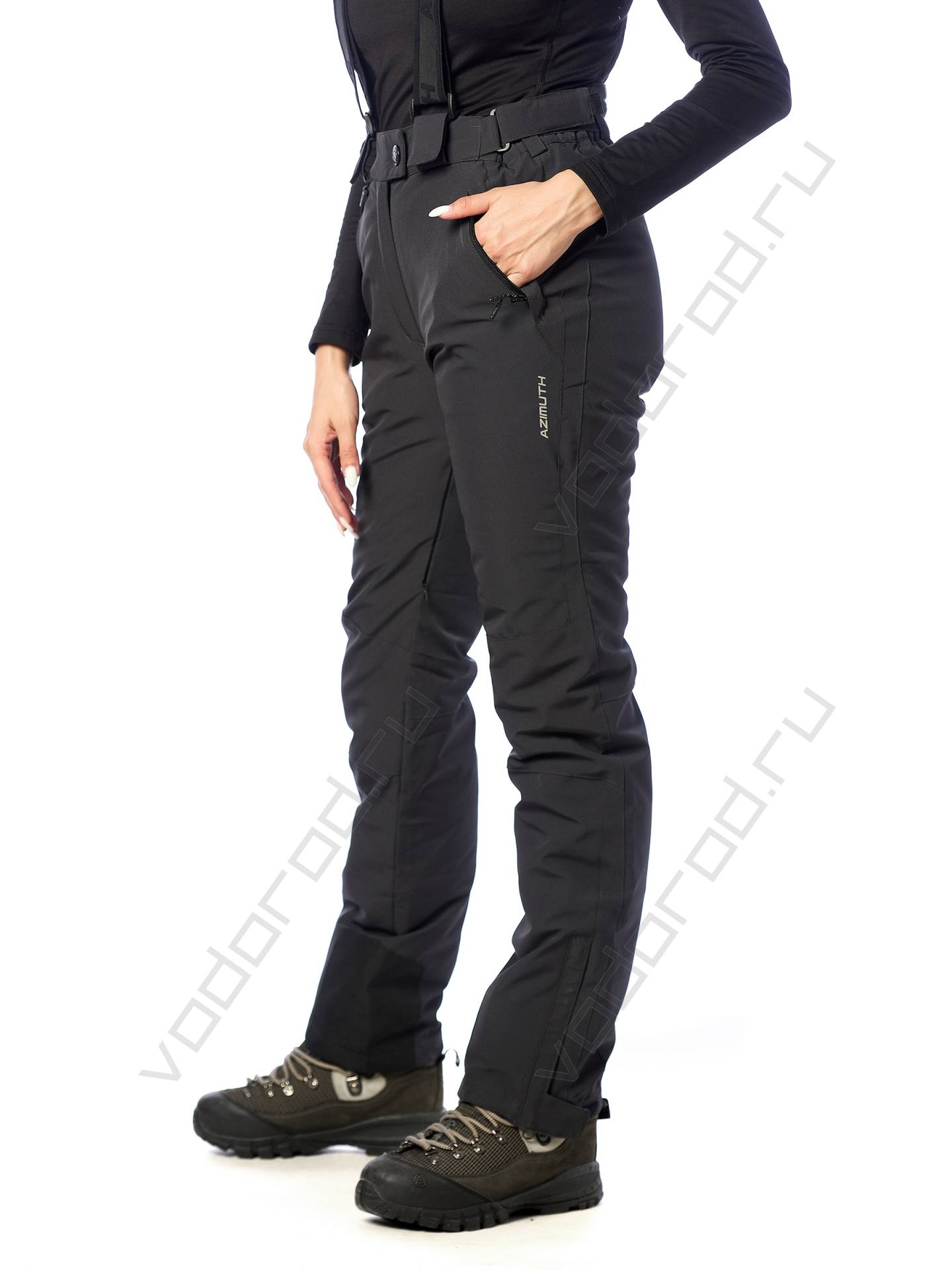 Горнолыжные брюки женские цвет серый