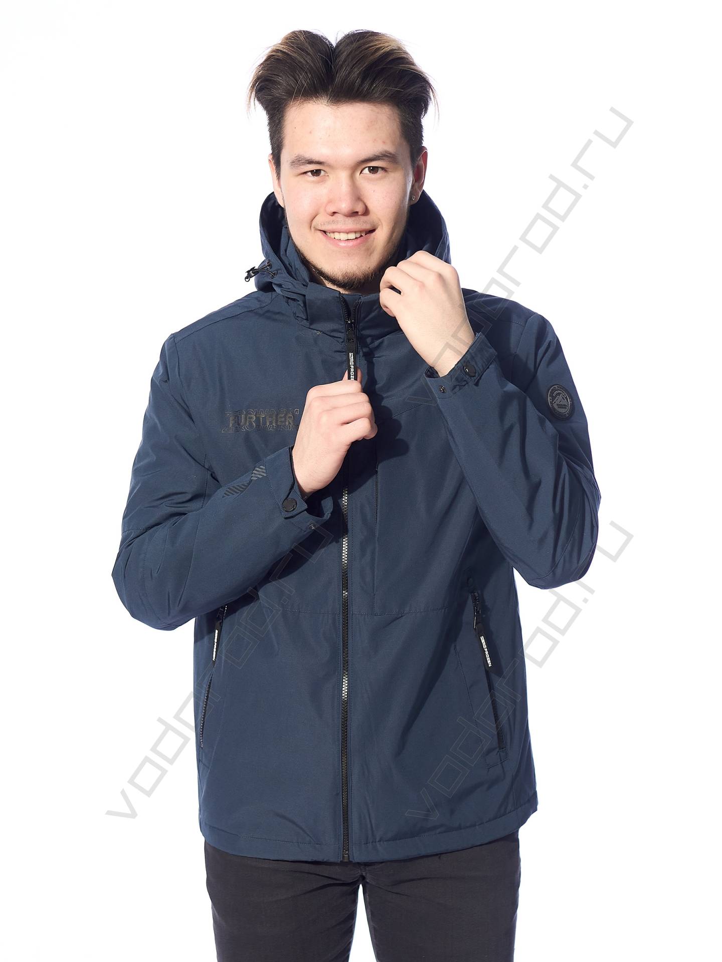 Куртка мужская цвет синий 37