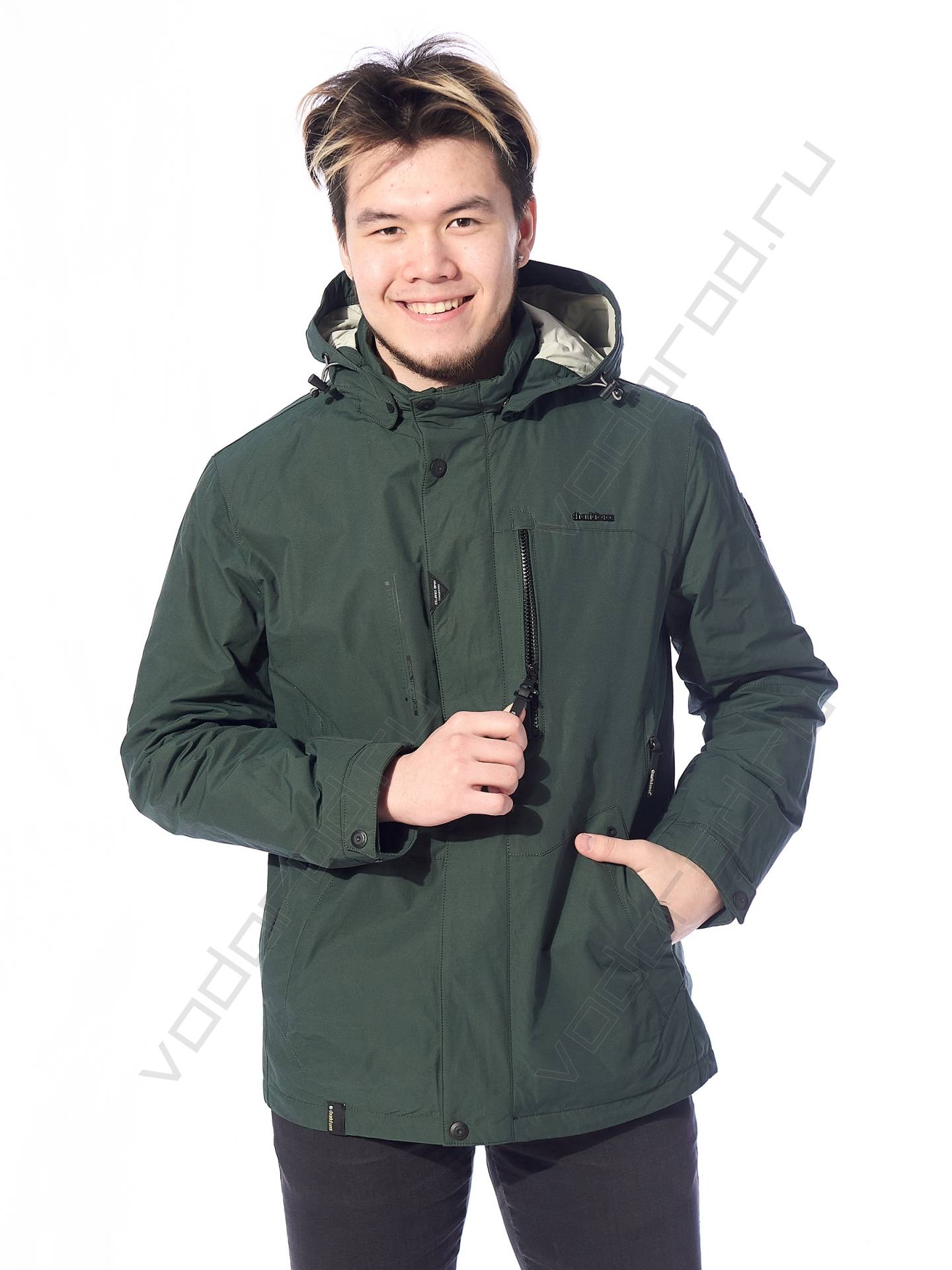 Куртка мужская цвет зеленый 181