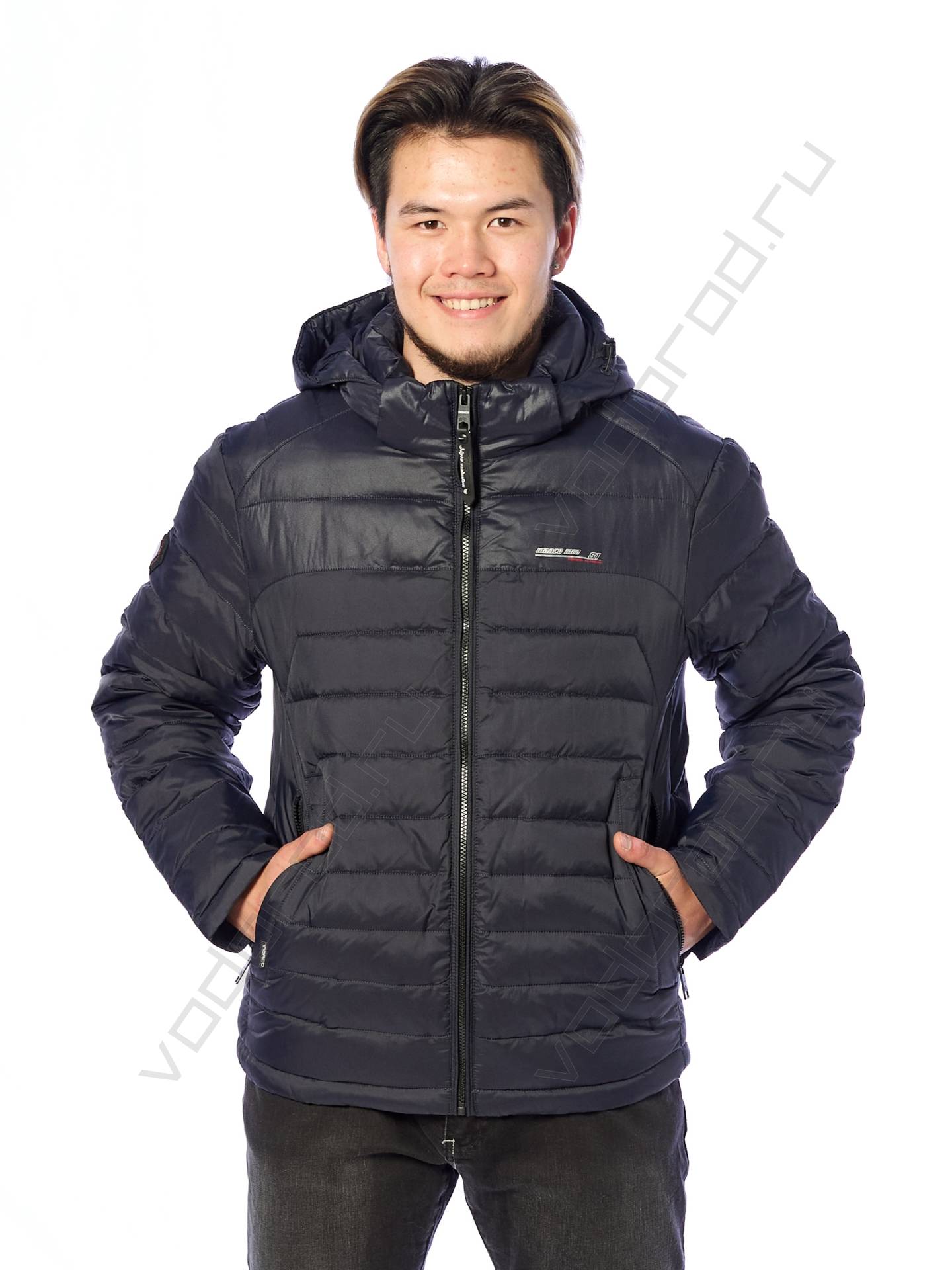 Зимняя куртка мужская цвет темн. синий 2
