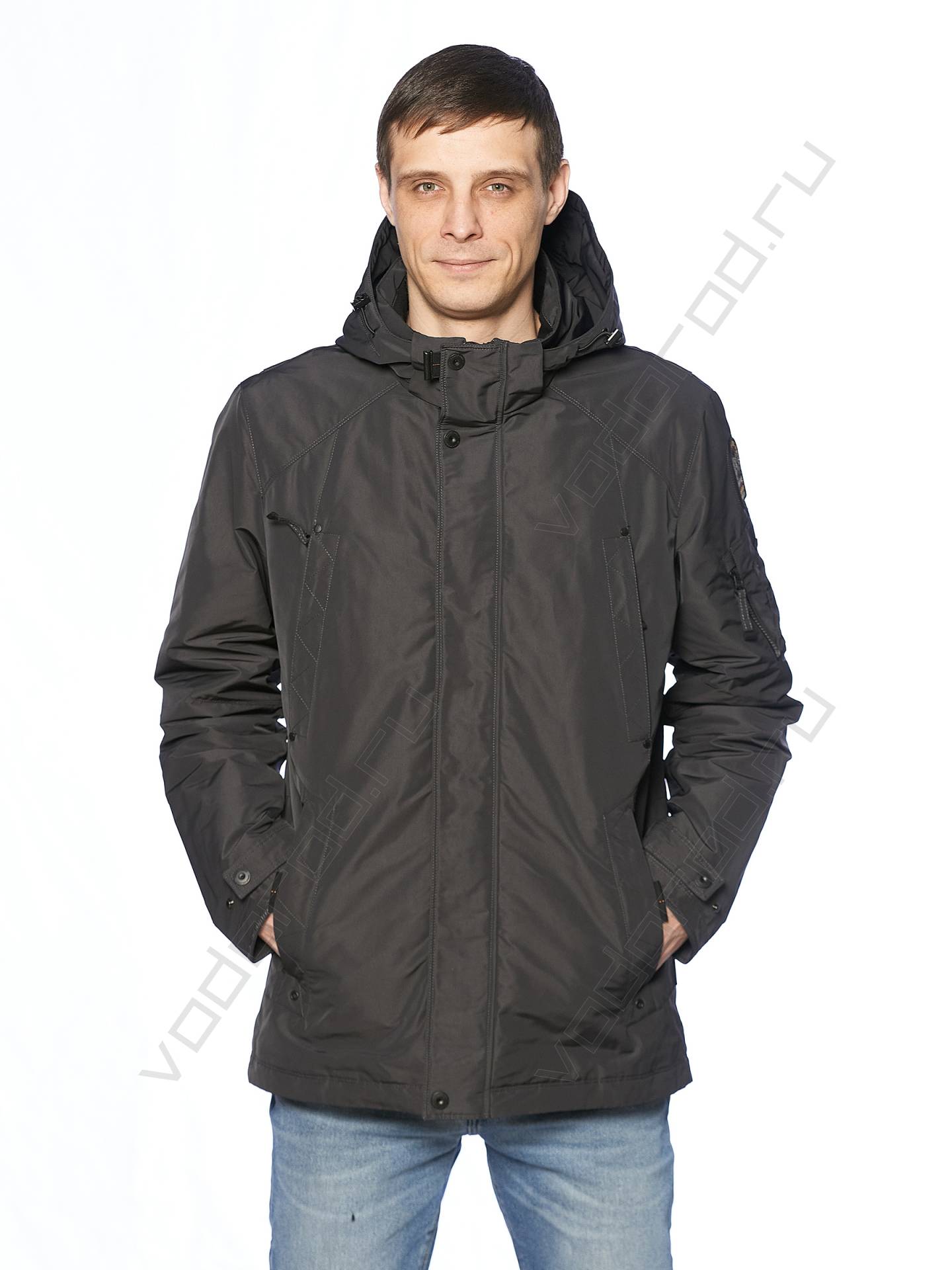 Куртка мужская цвет темн. серый 32