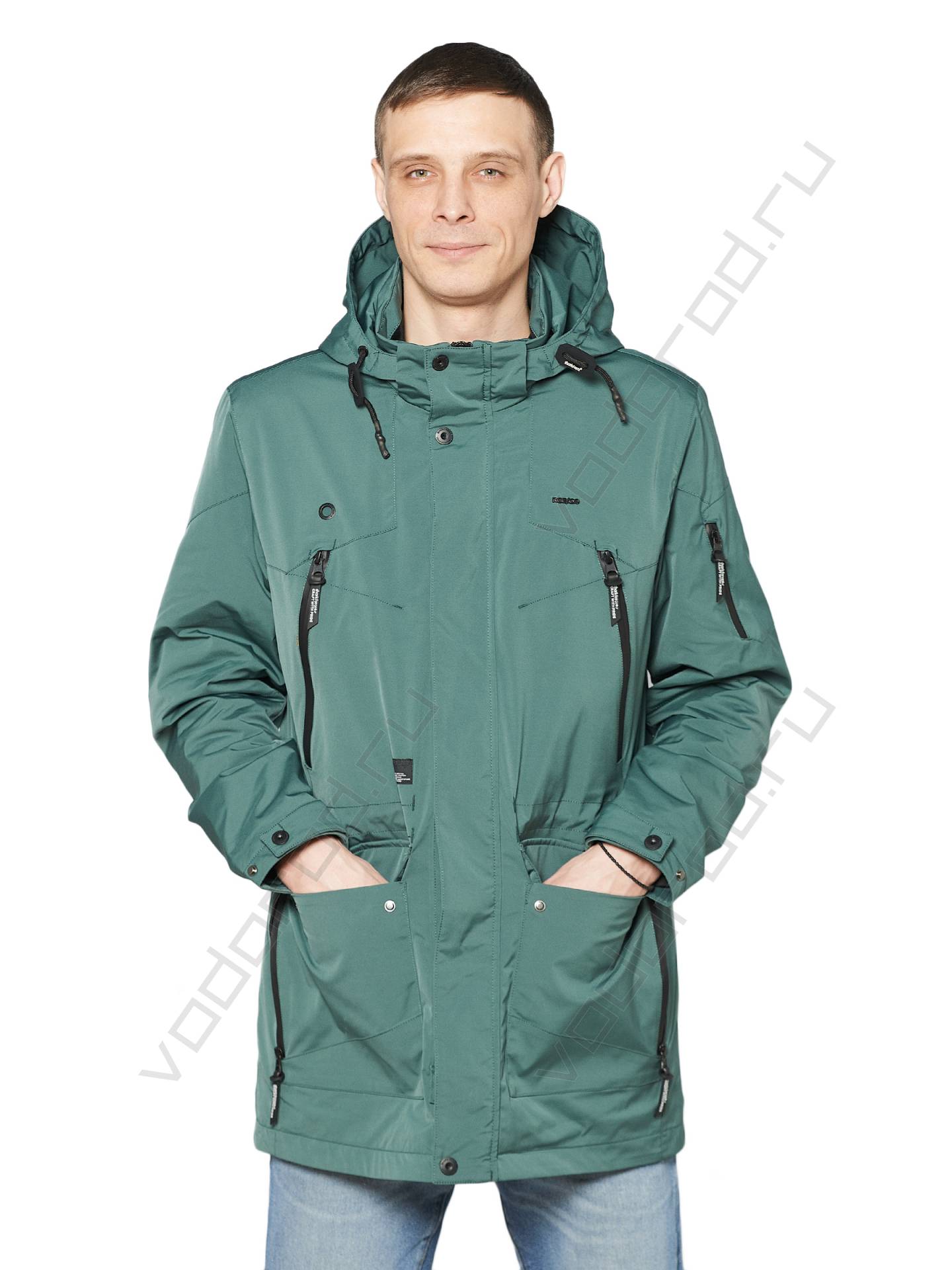 Куртка мужская цвет зеленый 152