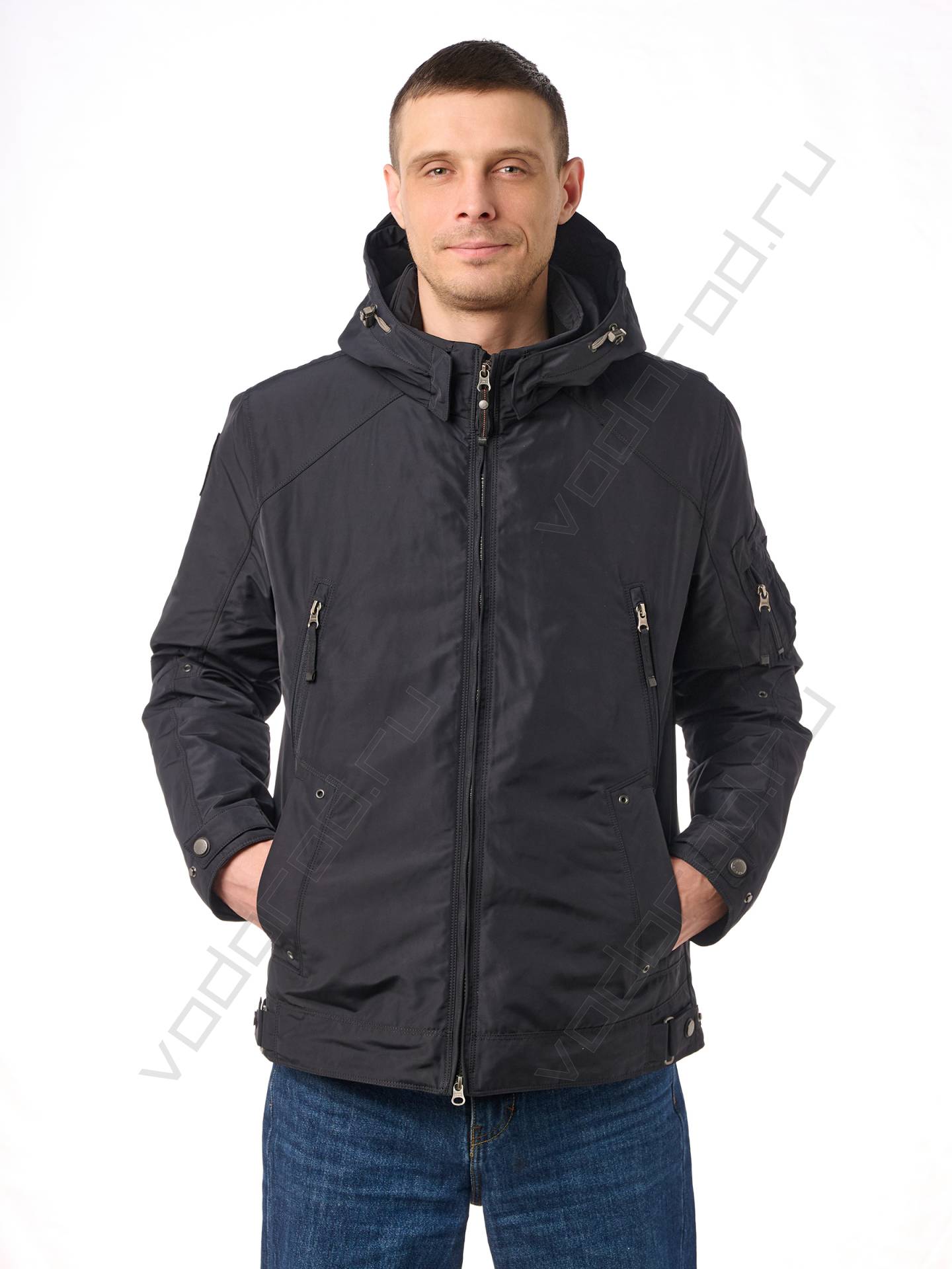 Куртка мужская цвет темн. синий 42