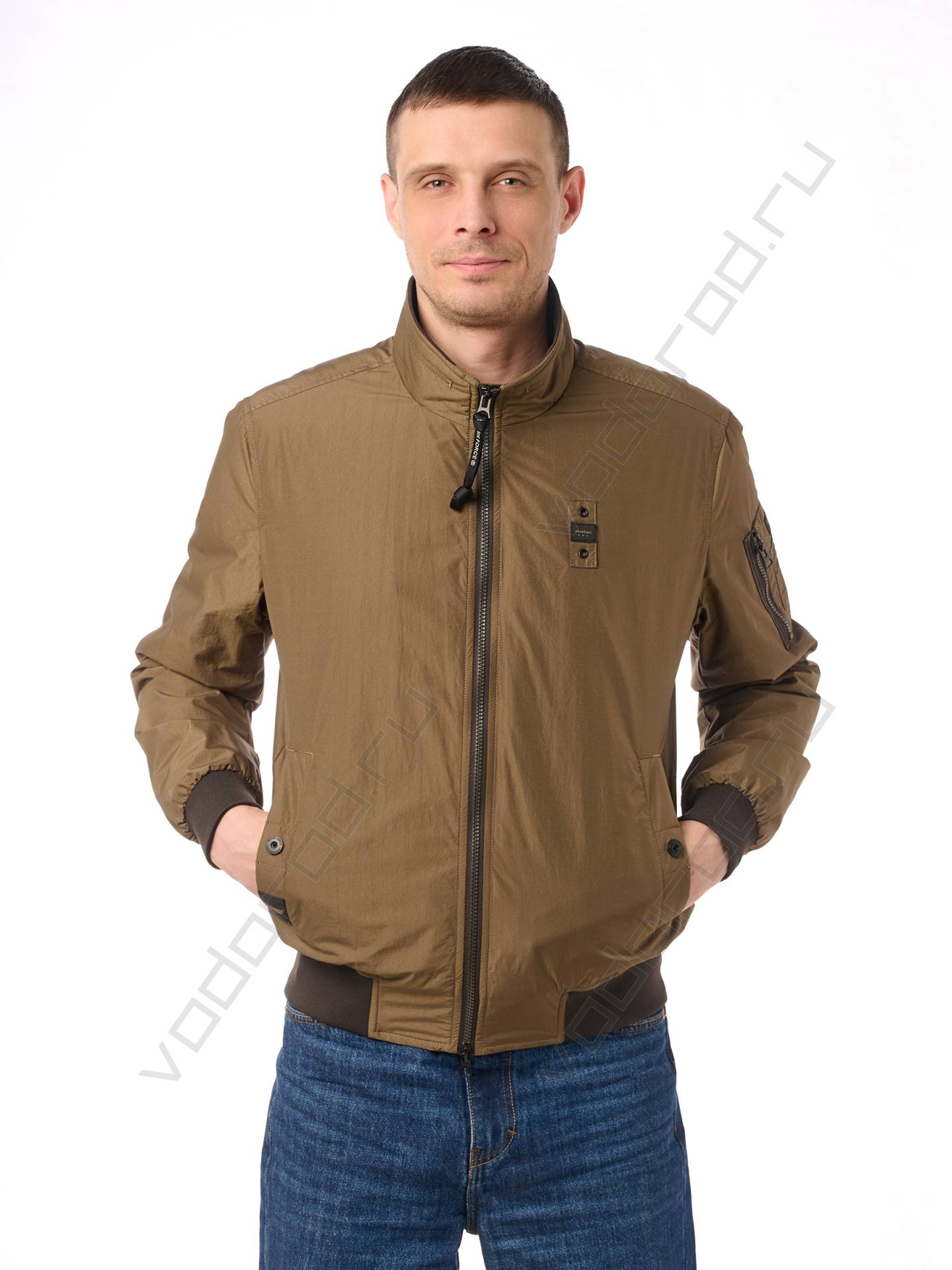 Куртка мужская цвет коричневый 137