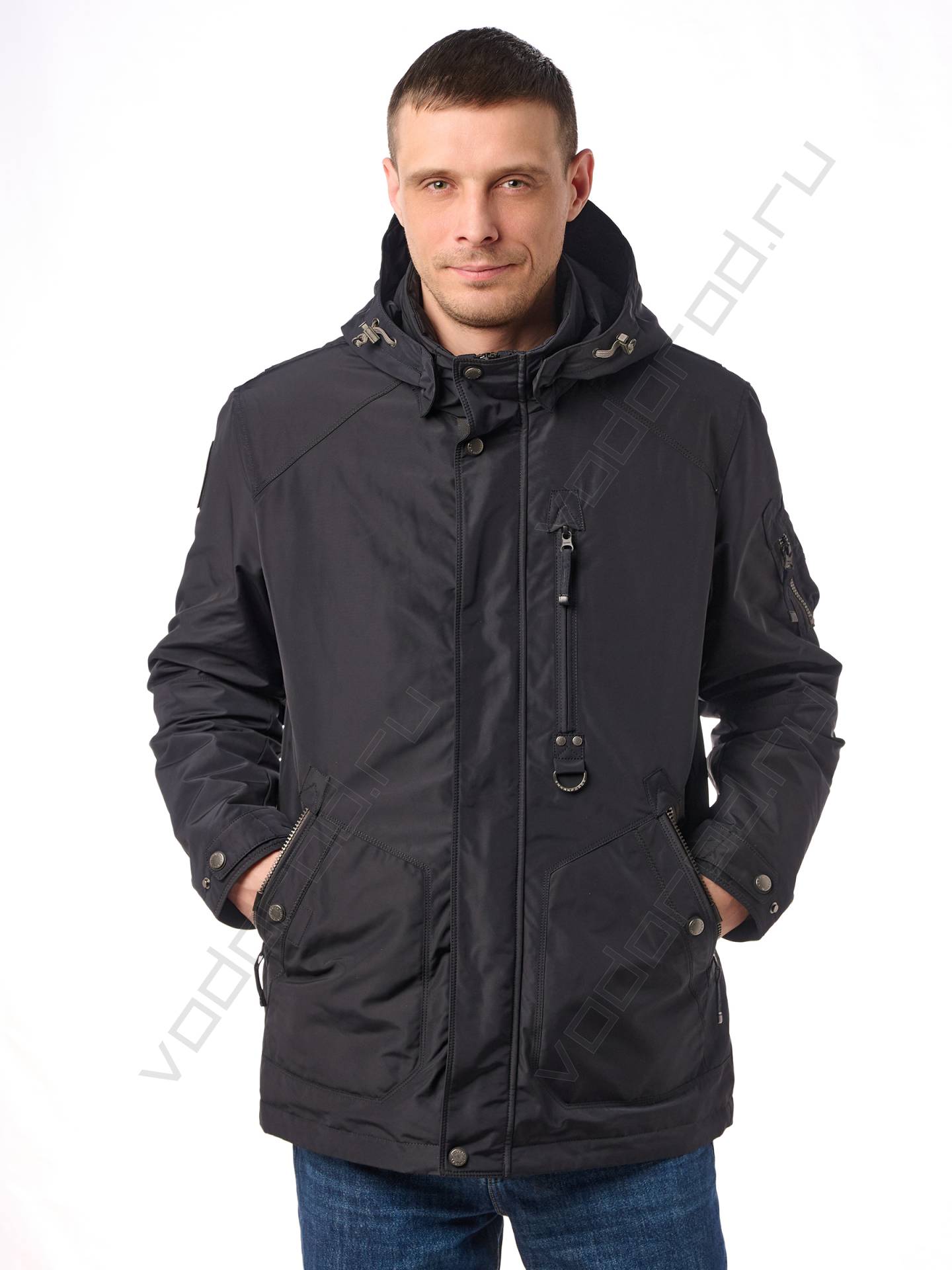 Куртка мужская цвет темн. синий 42