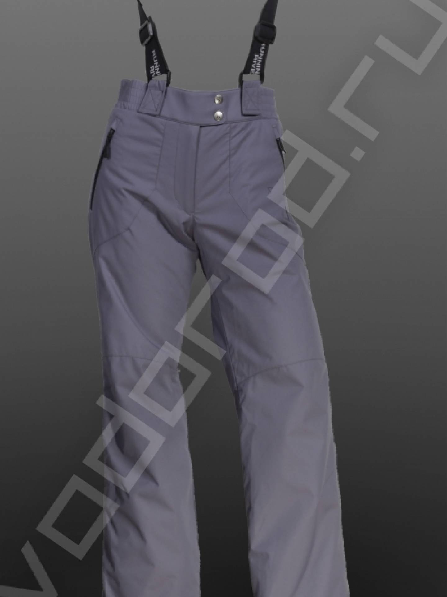 Горнолыжные брюки женские цвет серый 038