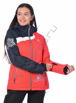 Горнолыжная куртка женская Красный 33