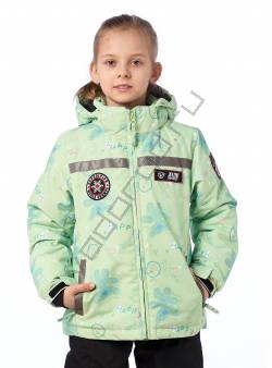 Горнолыжная куртка детская Зеленый