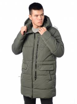 Зимняя куртка мужская Серозеленый 28