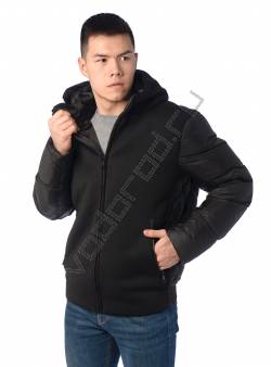 Зимняя куртка мужская Черный