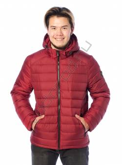 Куртка еврозима мужская Бордовый 23