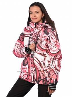 Горнолыжная куртка женская Розовый