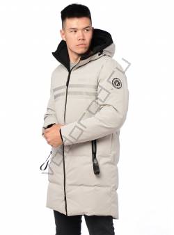 Зимняя куртка мужская Светл. серый 914