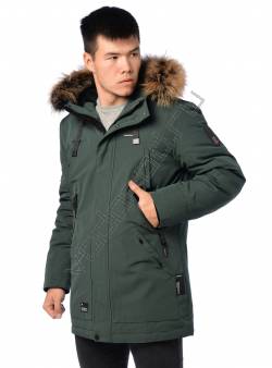 Зимняя куртка мужская Зеленый 151