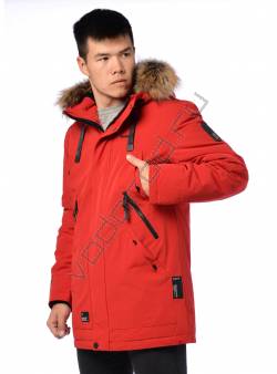 Зимняя куртка мужская Красный 28