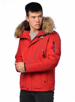 Зимняя куртка мужская Красный 4