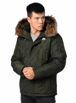 Зимняя куртка мужская Зеленый 13