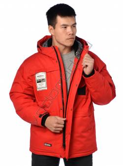 Зимняя куртка мужская Красный 28