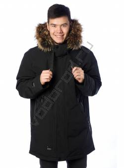 Зимняя куртка мужская Черносиний 42