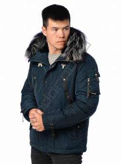 Зимняя куртка мужская Синий 26