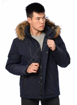 Зимняя куртка мужская Синий 14